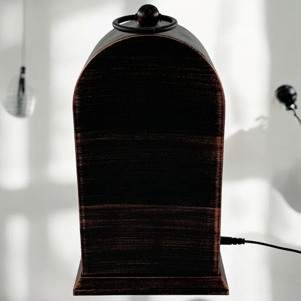 Şömine Tasarımlı Romen Rakamlı Saat