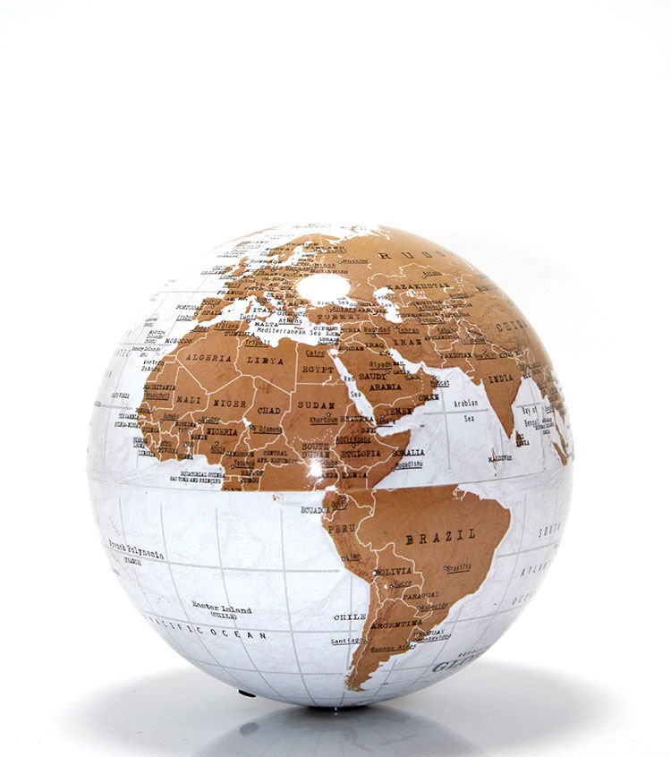 Masa Üstü Dönen Dünya Küre