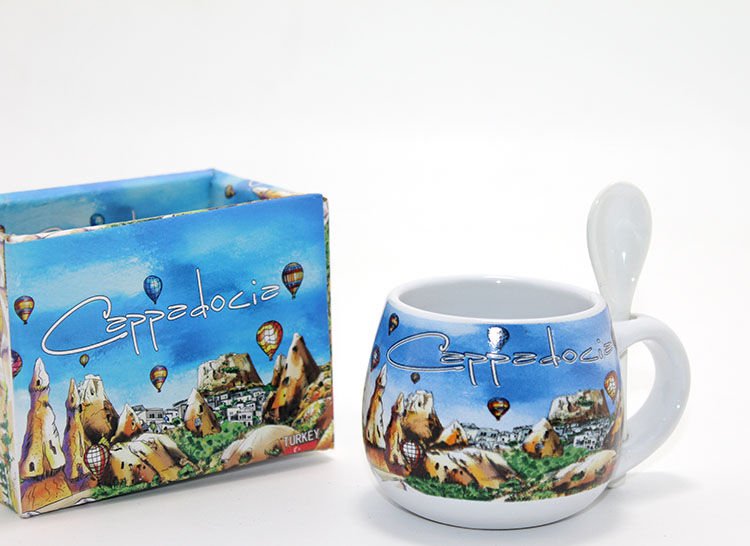 Kaşıklı Yöresel Kahve Fincanı Tekli