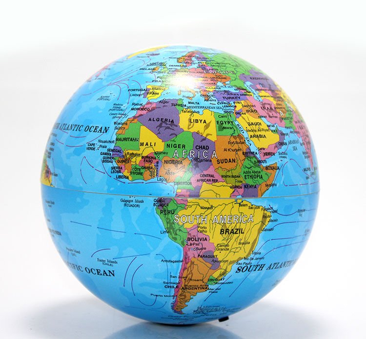 Masa Üstü Dönen Dünya Küre