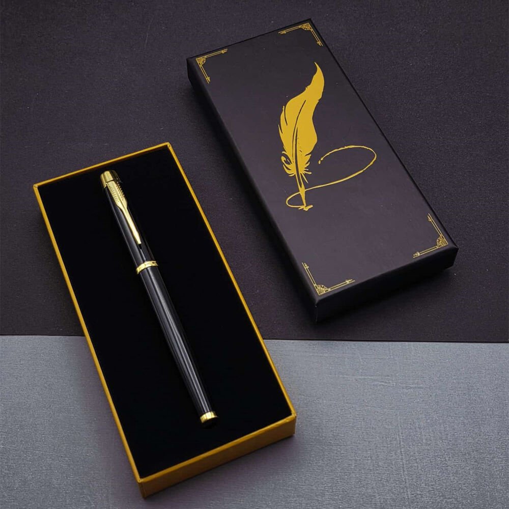 Metal Siyah Roller Kalem