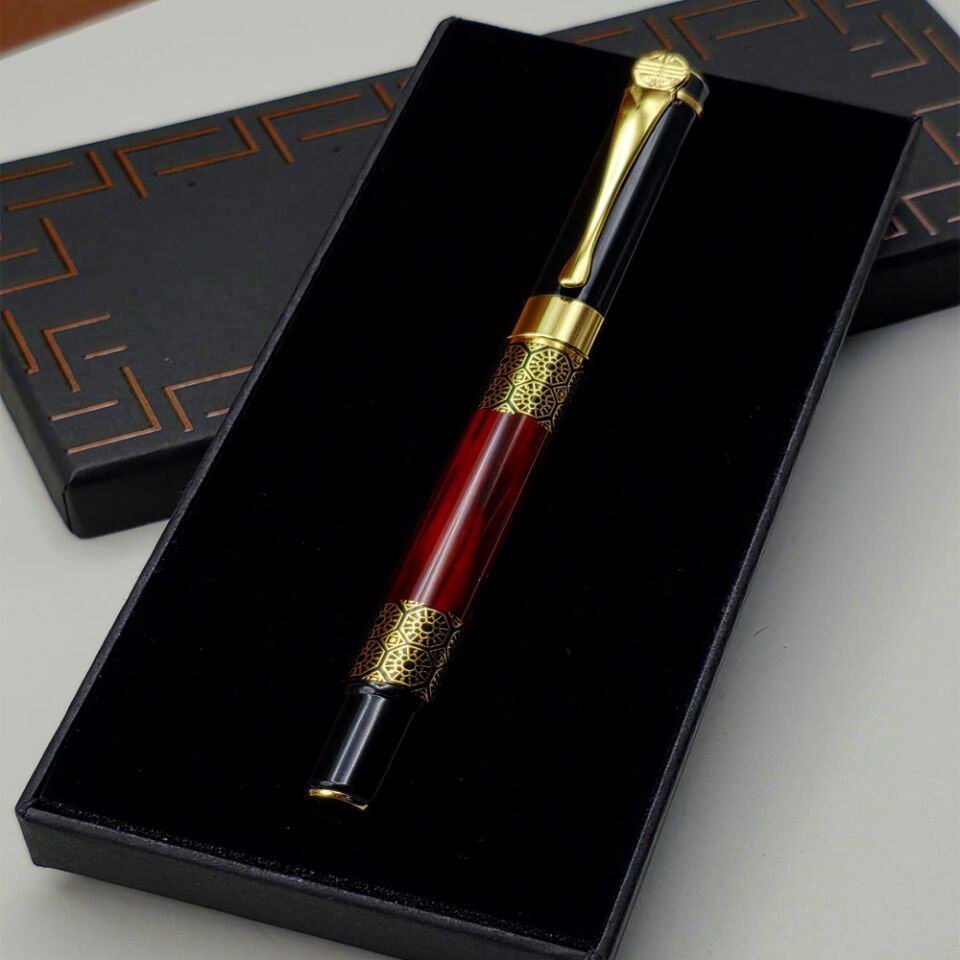 Yeni Model Desenli Metal Roller Kalem