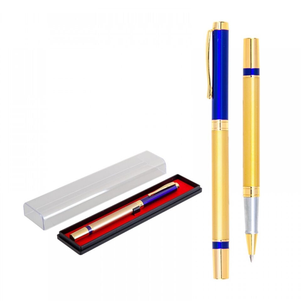 Tekli Kutulu Metal Kalem